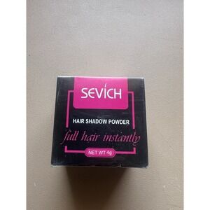 Black Hair Line Powder Hairline Cover Up Powder Hair Shadow 4g Medium Brown